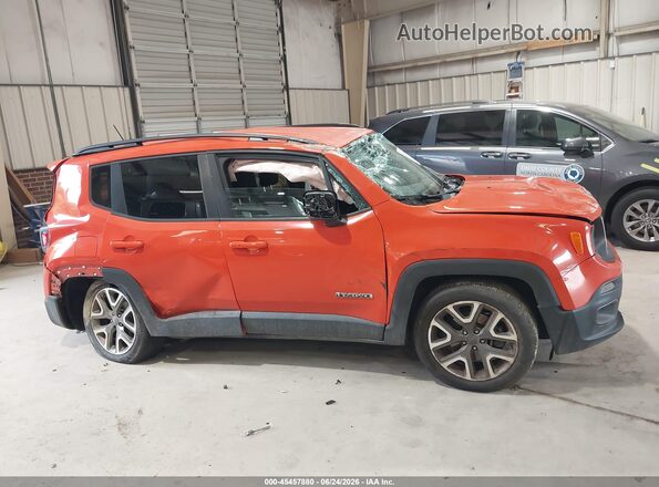 ZACCJABT4GPD97384 2016 JEEP RENEGADE Orange Вид щитка приладів