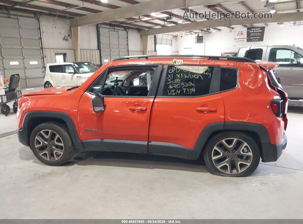 ZACCJABT4GPD97384 2016 JEEP RENEGADE Orange Вид задньої частини салону