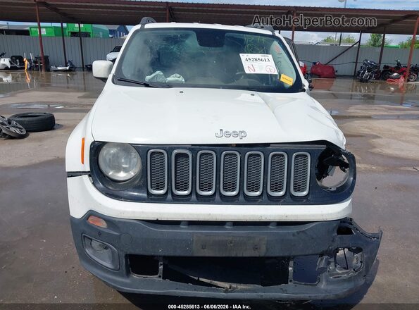 ZACCJABT7GPE28272 2016 JEEP RENEGADE White Rear interior view