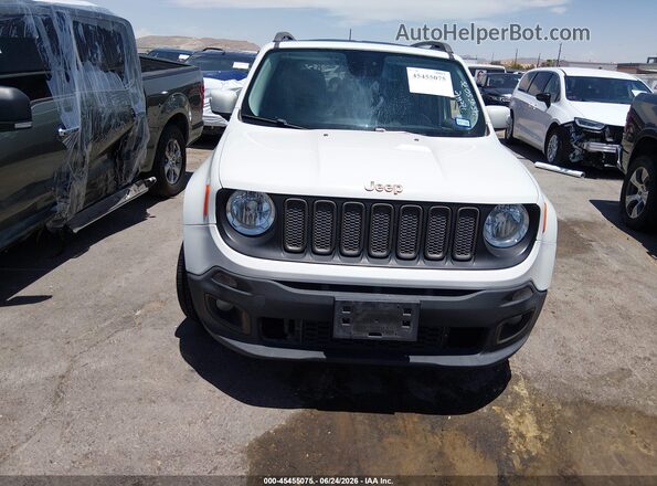 ZACCJABTXGPE20926 2016 JEEP RENEGADE Белый Вид спереди