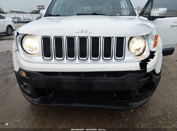 ZACCJADB2JPH92515 2018 JEEP RENEGADE Белый Вид спереди