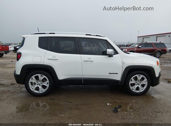 ZACCJADB2JPH92515 2018 JEEP RENEGADE Белый Вид задней части салона