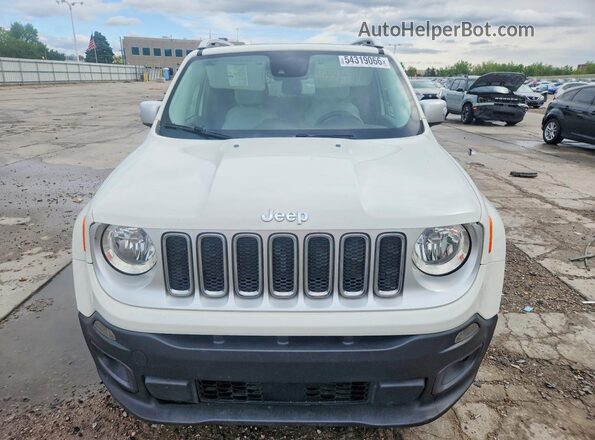 ZACCJADB5HPF13472 2017 JEEP RENEGADE Белый 