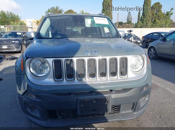 ZACCJADB8HPE98546 2017 JEEP RENEGADE Gray ხელსაწყოთა პანელის ხედი