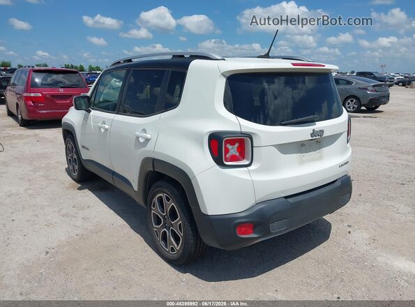 ZACCJADT0GPD64914 2016 JEEP RENEGADE White Задня ліва чверть