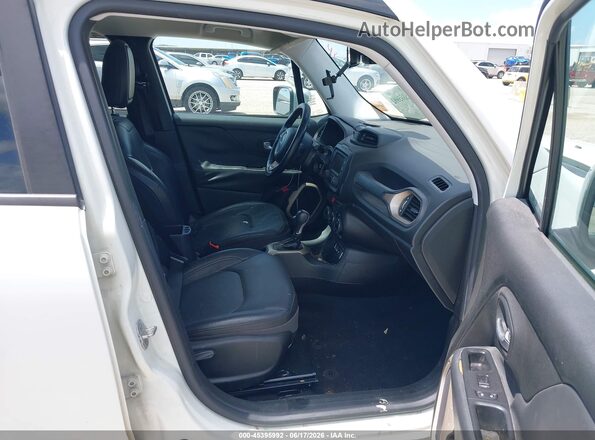 ZACCJADT0GPD64914 2016 JEEP RENEGADE White Вид салону спереду