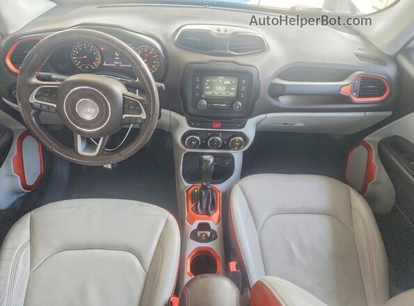ZACCJADT8GPC86558 2016 JEEP RENEGADE White Vista del salpicadero