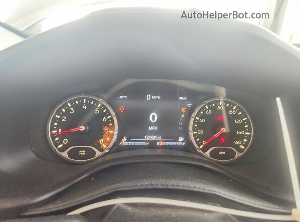 ZACCJADT8GPC86558 2016 JEEP RENEGADE White Vista del cuadro de instrumentos