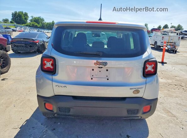 ZACCJBAB0HPG36770 2017 JEEP RENEGADE Silver Widok z tyłu
