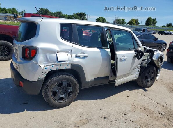 ZACCJBAB0HPG36770 2017 JEEP RENEGADE Silver Tył prawy
