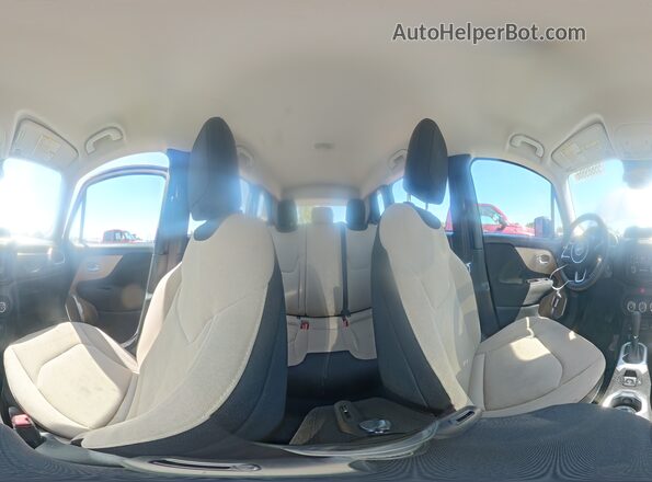 ZACCJBAB0HPG36770 2017 JEEP RENEGADE Silver Widok naklejki z numerem VIN