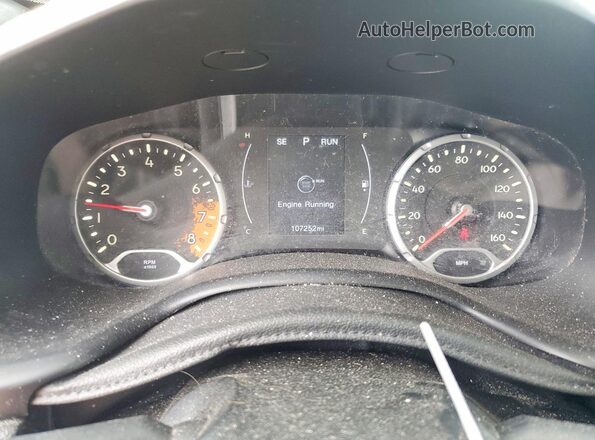 ZACCJBAB0JPG78944 2018 JEEP RENEGADE White Vista del cuadro de instrumentos