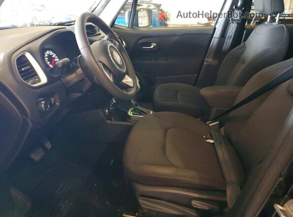 ZACCJBAB0JPH51259 2018 JEEP RENEGADE Black Vista interior delantera