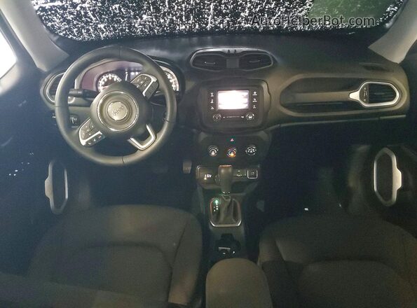 ZACCJBAB0JPH51259 2018 JEEP RENEGADE Black Vista del salpicadero