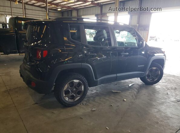 ZACCJBAB0JPH51259 2018 JEEP RENEGADE Black Trasero derecho