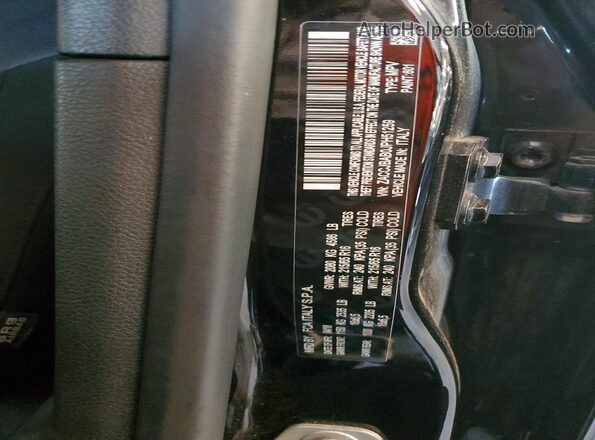 ZACCJBAB0JPH51259 2018 JEEP RENEGADE Black Vista de la etiqueta del VIN