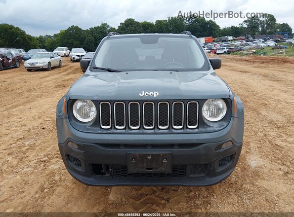 ZACCJBAB2HPG05018 2017 JEEP RENEGADE Gray Vista del cuadro de instrumentos