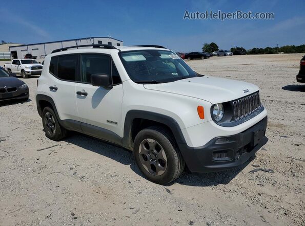 ZACCJBAB2JPH01723 2018 JEEP RENEGADE White Передня права чверть