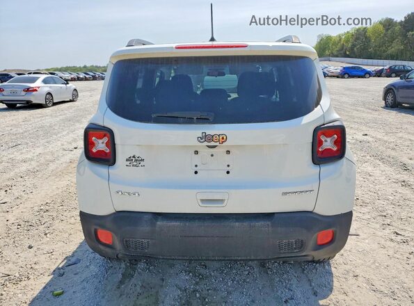 ZACCJBAB2JPH01723 2018 JEEP RENEGADE White Вид ззаду