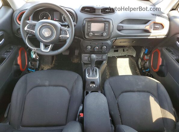 ZACCJBAB2JPJ14161 2018 JEEP RENEGADE Black Vista del salpicadero