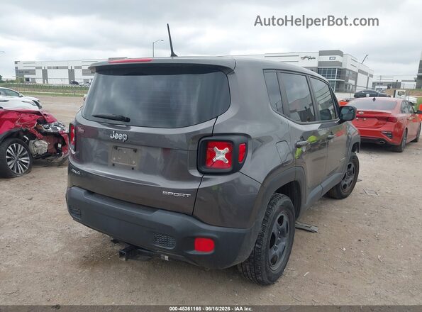 ZACCJBAB3HPE81048 2017 JEEP RENEGADE Gray Trasero derecho