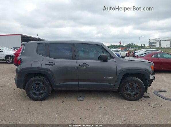 ZACCJBAB3HPE81048 2017 JEEP RENEGADE Gray Vista interior trasera
