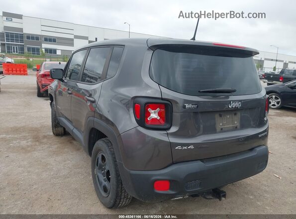 ZACCJBAB3HPE81048 2017 JEEP RENEGADE Gray Trasero izquierdo