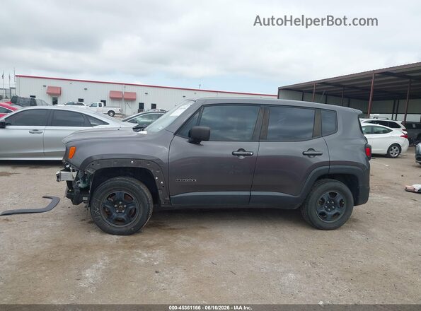 ZACCJBAB3HPE81048 2017 JEEP RENEGADE Gray Vista interior de 360 grados