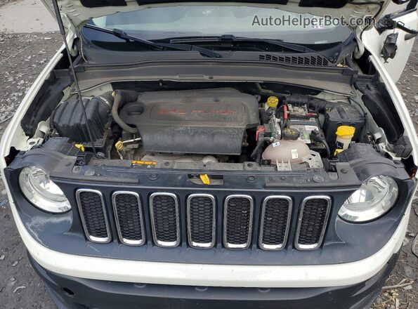ZACCJBAB3HPF11018 2017 JEEP RENEGADE White Вид підкапотного простору