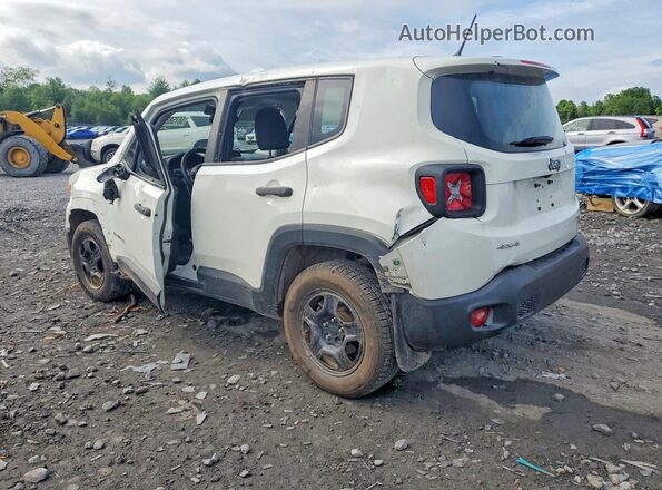 ZACCJBAB3HPF11018 2017 JEEP RENEGADE White Задня ліва чверть
