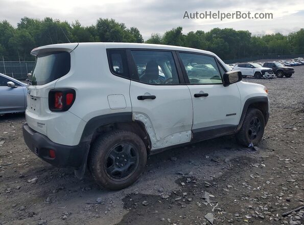 ZACCJBAB3HPF11018 2017 JEEP RENEGADE White Задня права чверть