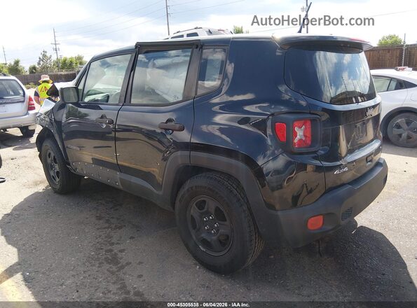 ZACCJBAB3JPH36495 2018 JEEP RENEGADE Black Задня ліва чверть