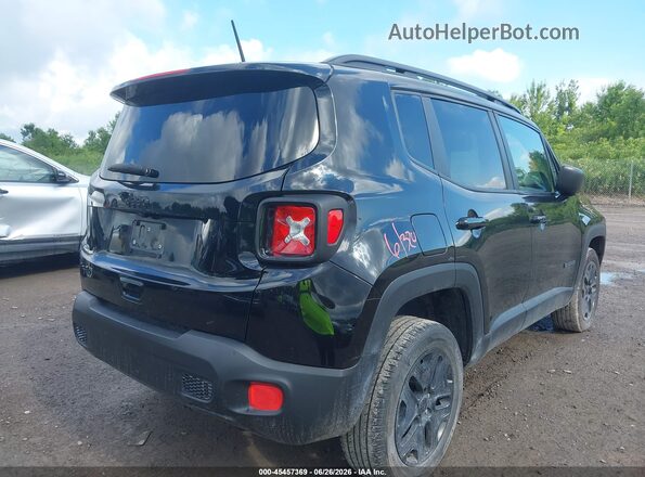 ZACCJBAB3JPH90413 2018 JEEP RENEGADE Black Հետևի աջ