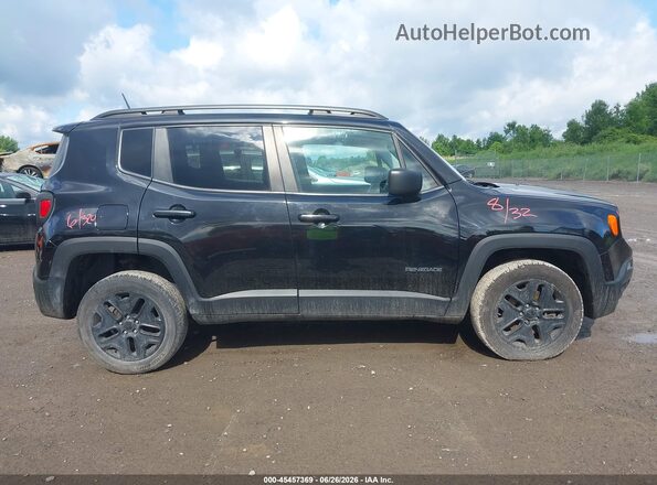 ZACCJBAB3JPH90413 2018 JEEP RENEGADE Black Սալոնի հետևի տեսք