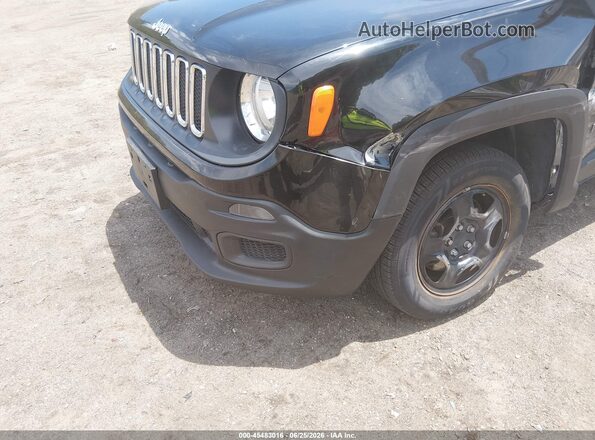 ZACCJBAB3JPJ10491 2018 JEEP RENEGADE Черный Вид спереди