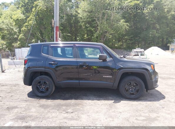 ZACCJBAB3JPJ10491 2018 JEEP RENEGADE Черный Вид задней части салона