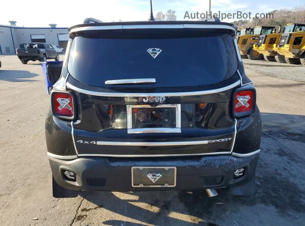 ZACCJBAB4HPF21301 2017 JEEP RENEGADE Black Rear view