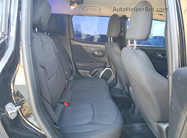 ZACCJBAB4HPF21301 2017 JEEP RENEGADE Black Rear interior view