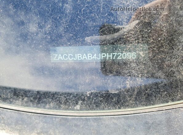 ZACCJBAB4JPH72096 2018 JEEP RENEGADE Gray Engine compartment view