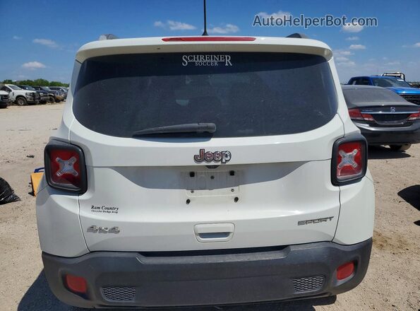 ZACCJBAB4JPH81798 2018 JEEP RENEGADE Белый 