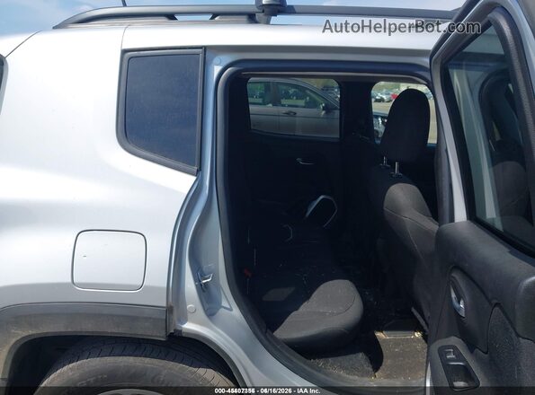 ZACCJBAB4JPJ48845 2018 JEEP RENEGADE Silver VIN კოდის სტიკერის ხედი