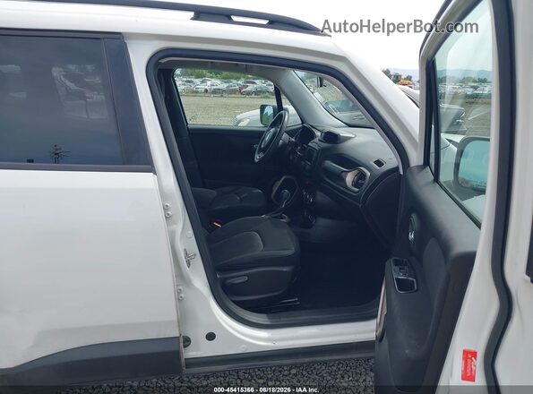 ZACCJBAB5HPG16384 2017 JEEP RENEGADE Белый Вид салона спереди