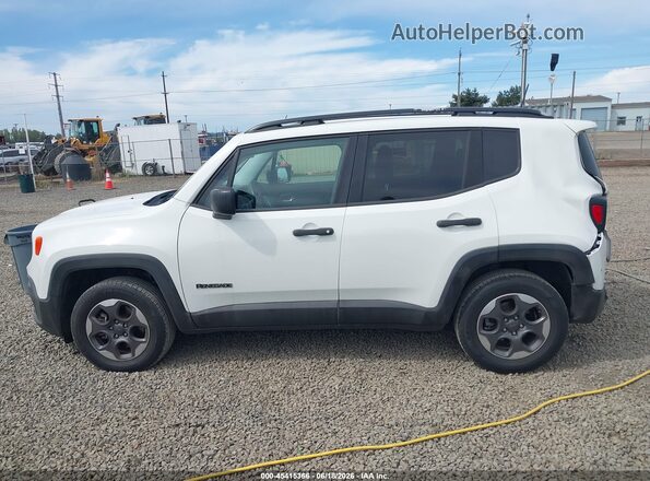 ZACCJBAB5HPG16384 2017 JEEP RENEGADE Белый Панорамный вид салона 360°
