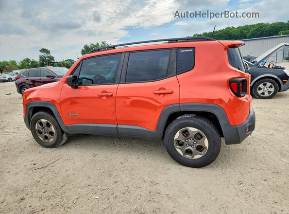ZACCJBAB6HPE92948 2017 JEEP RENEGADE Orange Rear left