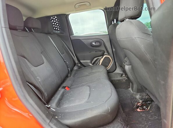 ZACCJBAB6HPE92948 2017 JEEP RENEGADE Orange Rear interior view