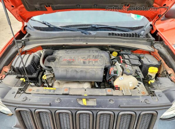 ZACCJBAB6HPE92948 2017 JEEP RENEGADE Orange Engine compartment view