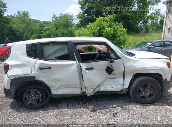 ZACCJBAB6JPH00347 2018 JEEP RENEGADE Белый Вид спереди