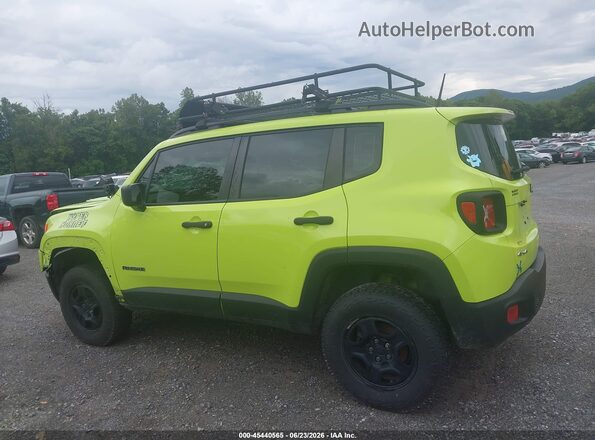 ZACCJBAB6JPJ45395 2018 JEEP RENEGADE Green 