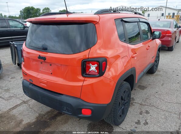 ZACCJBAB7JPH52974 2018 JEEP RENEGADE Оранжевый Задняя правая четверть