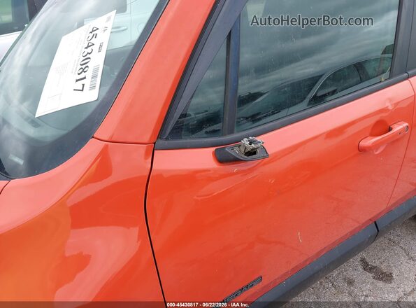 ZACCJBAB7JPH52974 2018 JEEP RENEGADE Оранжевый Вид спереди